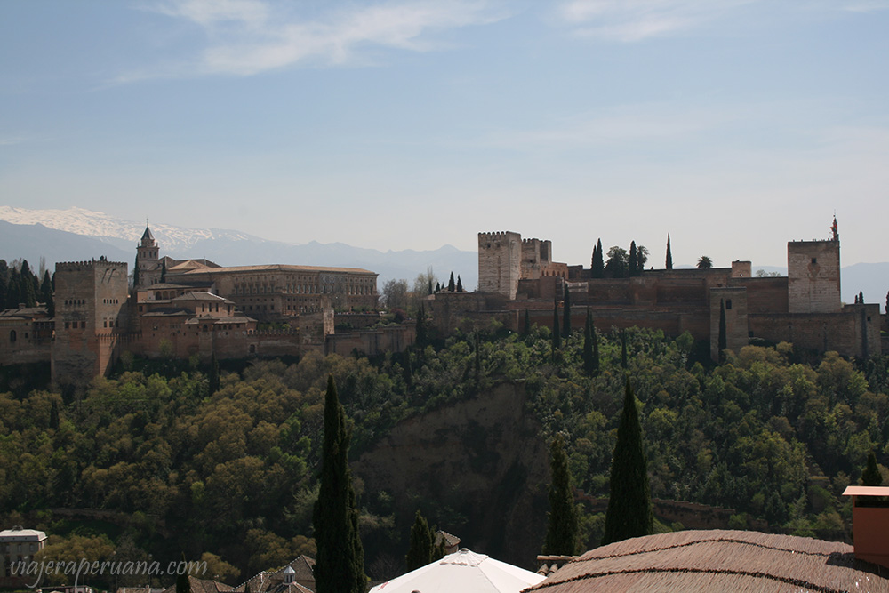 palacio de la alhambra, granada, españa